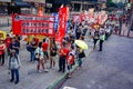 Demonstration of Chinese Labor Day